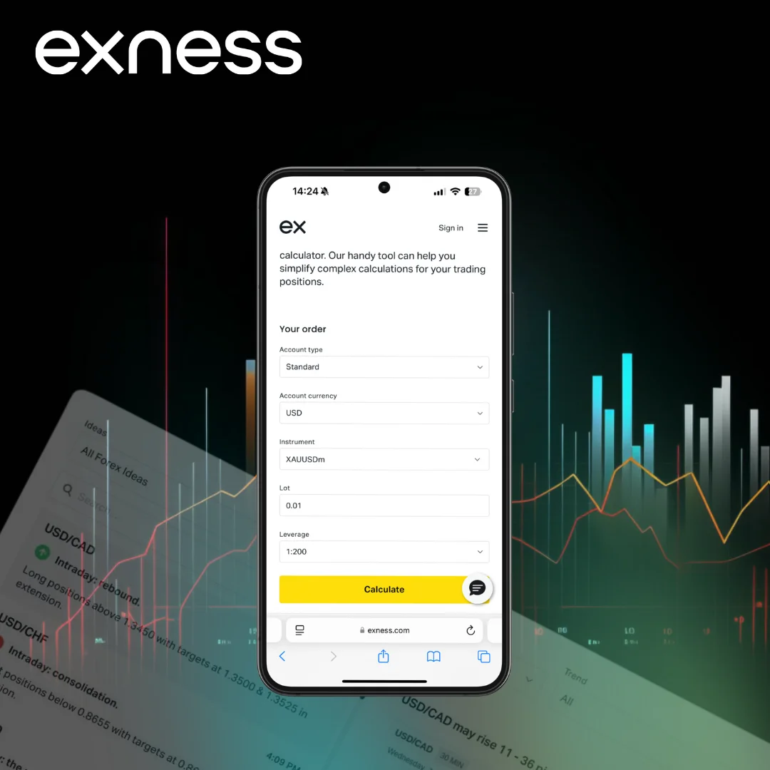 Trade calculator exness in mobile